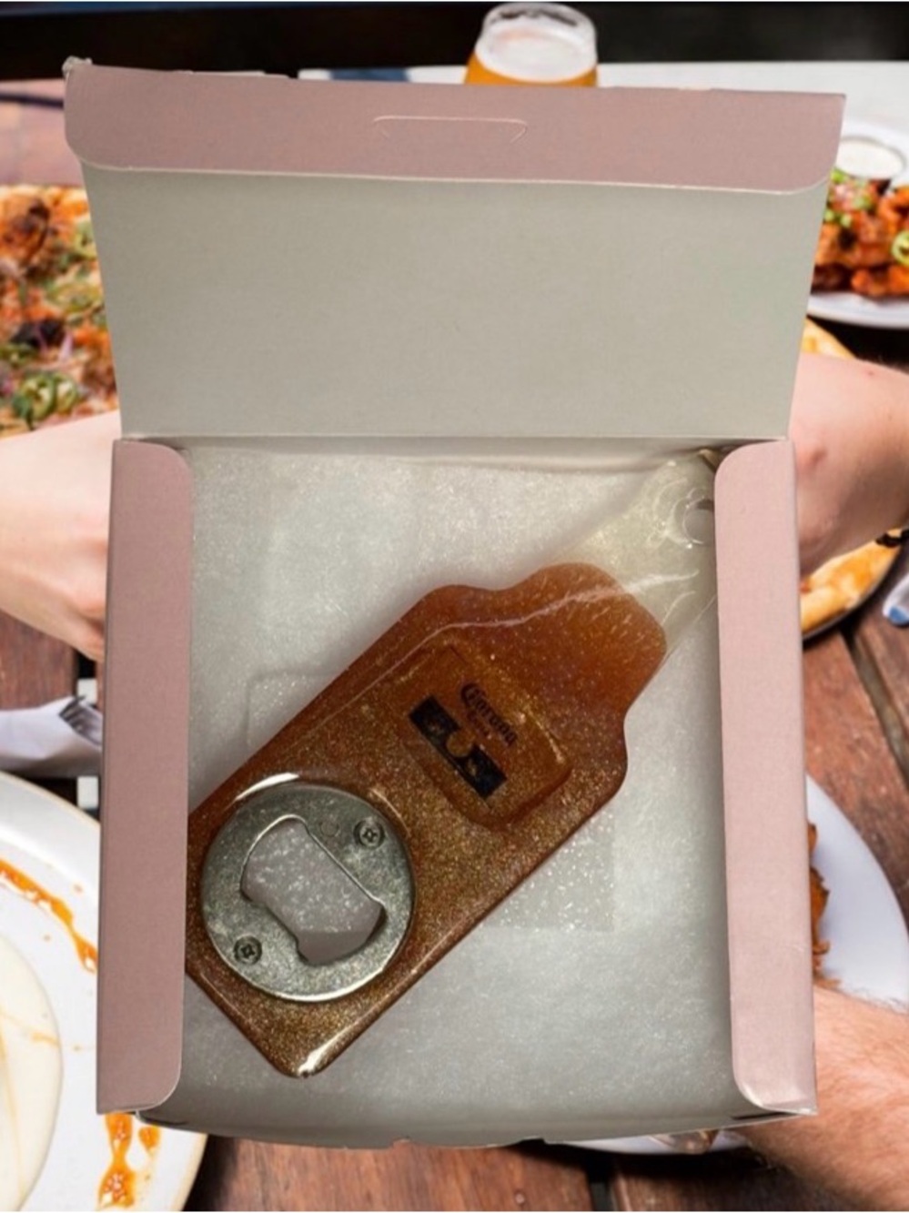 Hand Crafted Resin Bottle Opener